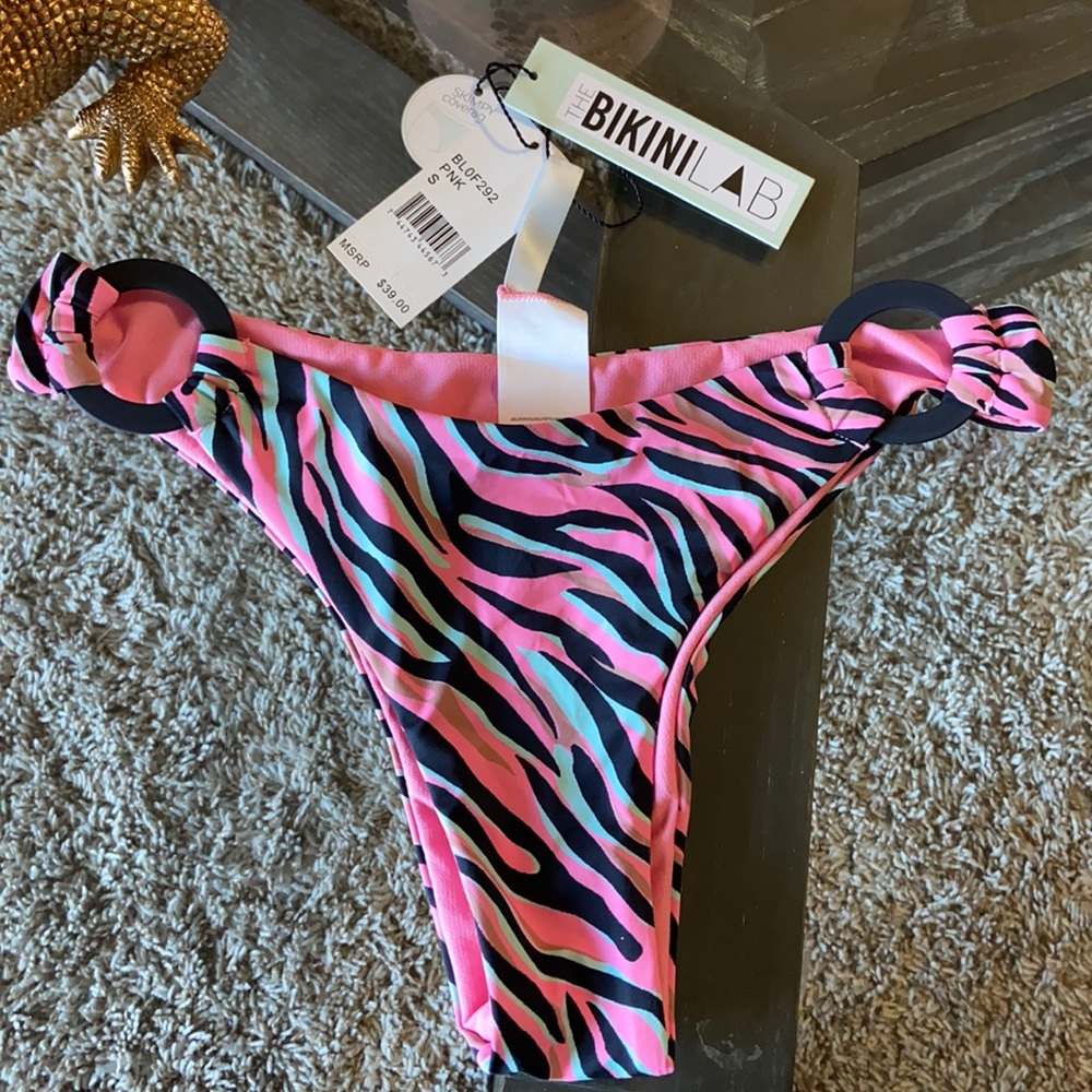 NWT Bikini Lab Brazilian Cut Bottom Size- S